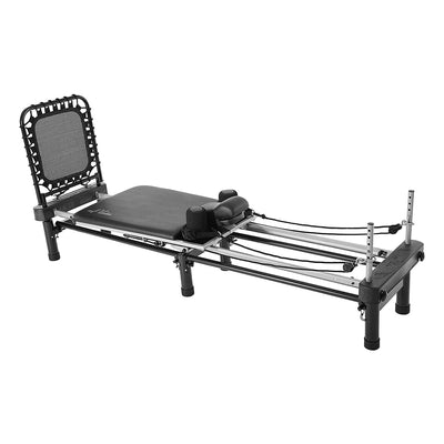 AeroPilates Premier Foldable Reformer Pilates Board Machine w/ Cardio Rebounder