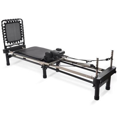 Stamina Aero Pilates Foldable Reformer Machine w/Cardio Rebounder (Open Box) - VMInnovations