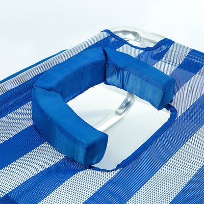 Ostrich SBSC-1016S South Adult Beach Lake Sand Lounging Chair, Striped (Used) - VMInnovations