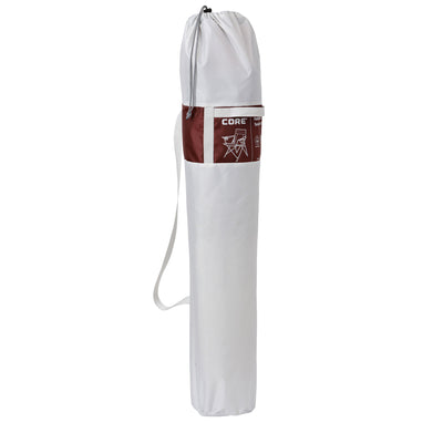Core Portable Camping Folding Chair with Carrying Storage Bag, Wine (Open Box) - VMInnovations