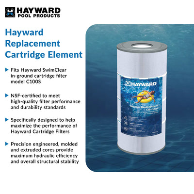 Hayward CX100XRE Replacement Cartridge Element for Hayward SwimClear Filters