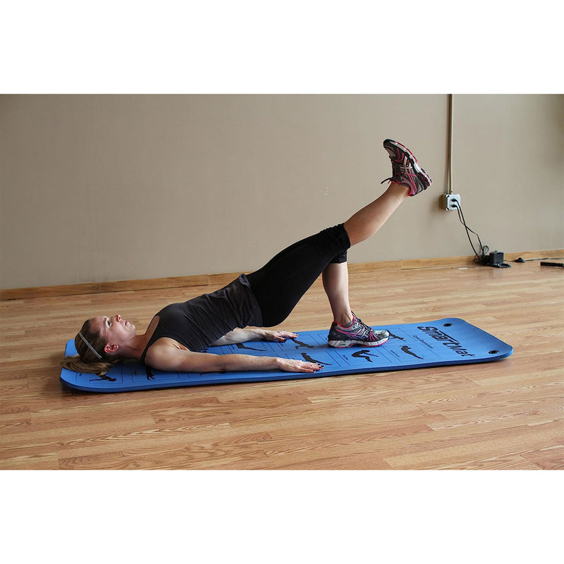 Prism Fitness 16mm Thick Smart Self-Guided Stretching and Exercise Mat (Used)