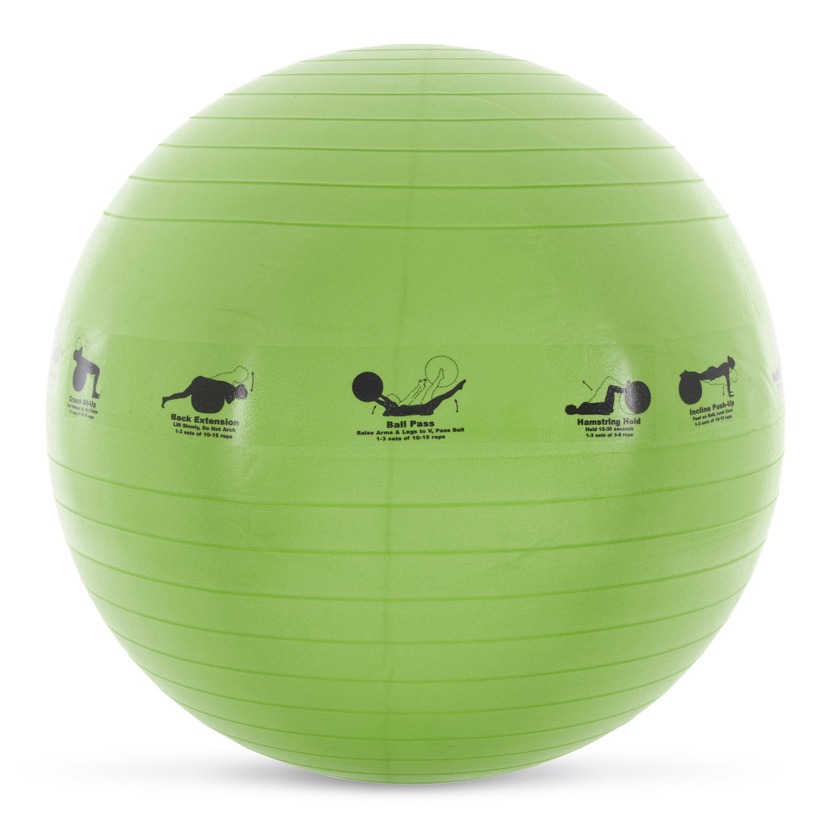 Prism Fitness 65cm Smart Self-Guided Stability Exercise Ball, Yellow (Open Box) - VMInnovations