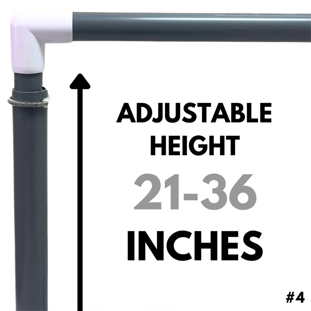 Prism Fitness 21-36 In Adjustable-Height Workout Hurdles, Set of 3 (Open Box)