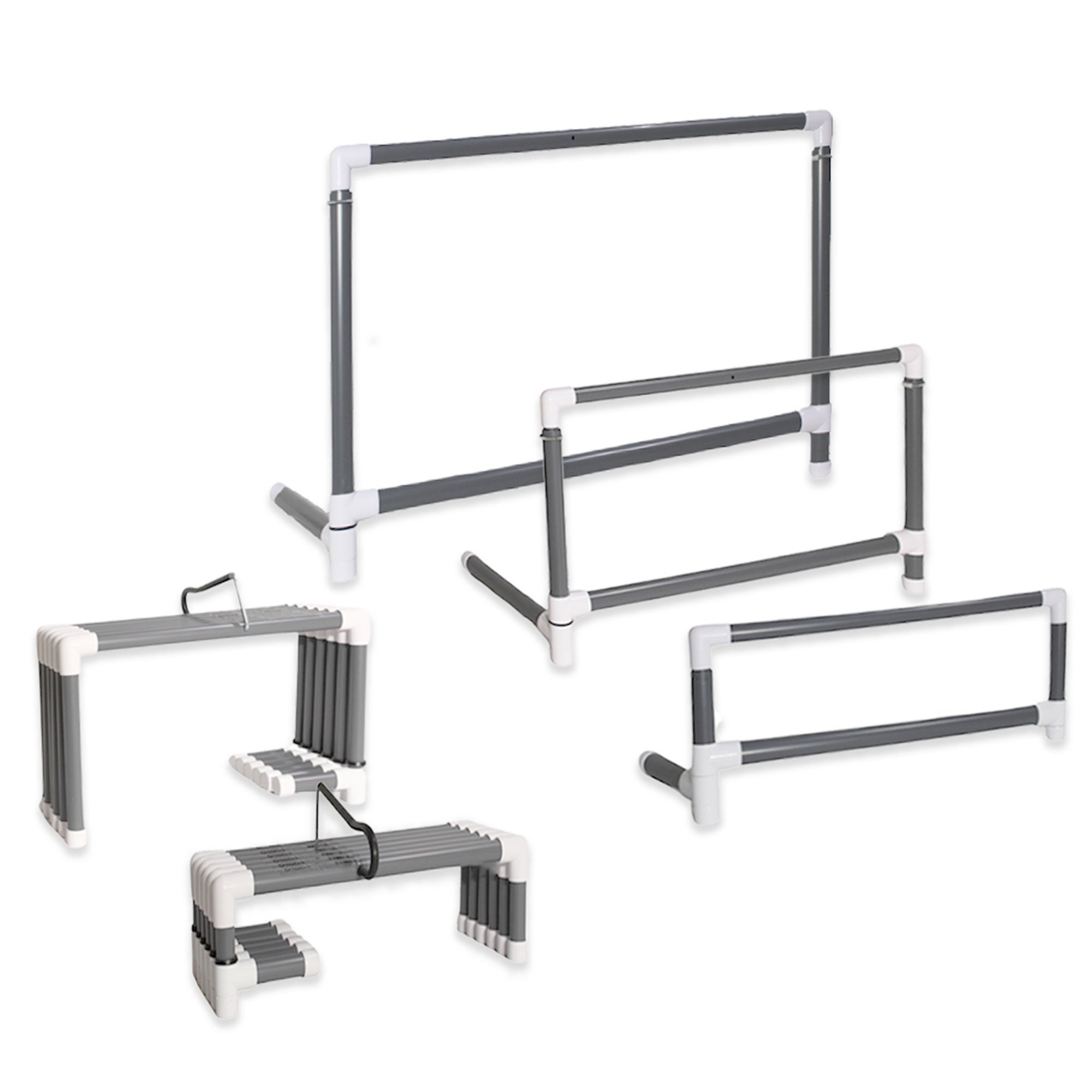 Prism Fitness 27 - 42 In Smart Adjustable-Height Hurdles, Set of 3 (For Parts)