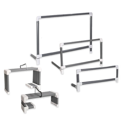 Prism Fitness 27 - 42 In Smart Adjustable-Height Hurdles, Set of 3 (For Parts)