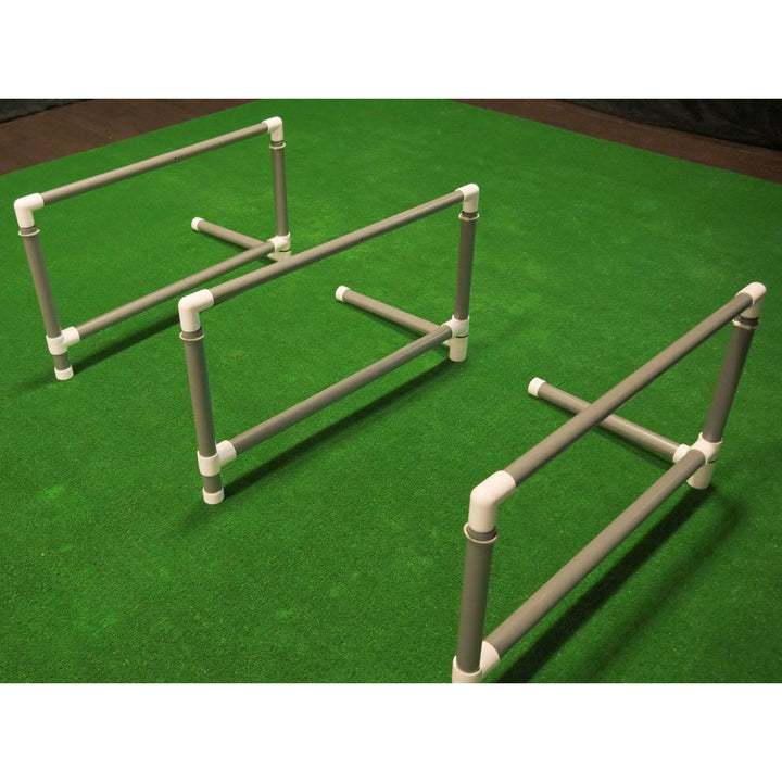 Prism Fitness 27-42 In Smart Adjustable Workout Hurdles, Set of 3 (Open Box)