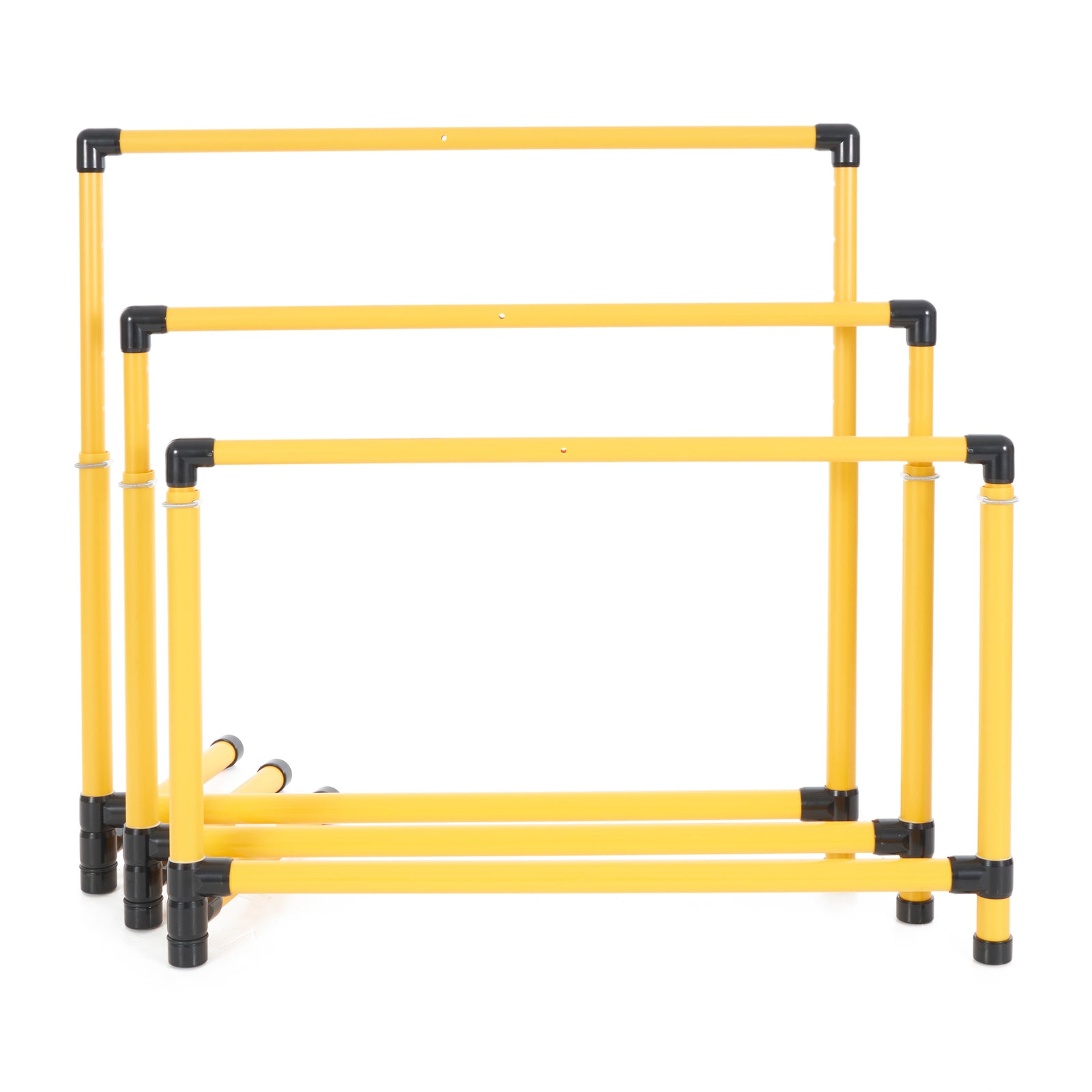 Prism Fitness 27 to 42 Inches Adjustable-Height Workout Hurdles, Set of 3 (Used) - VMInnovations