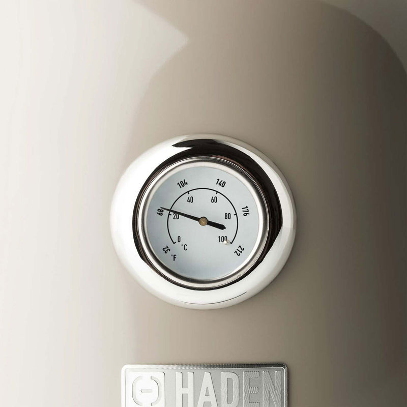 Haden Dorset 1.7 Liter Stainless Steel Electric Kettle, Beige (Open Box)