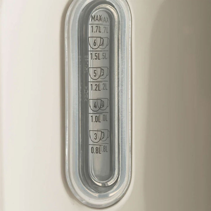 Haden Dorset 1.7 Liter Electric Kettle with Auto Shut Off, Beige (Used)