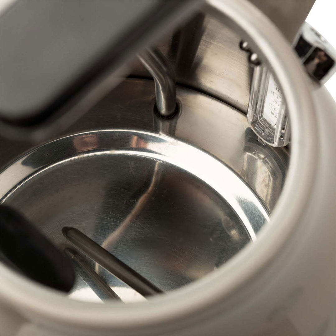 Haden Dorset 1.7L Stainless Steel Kettle with Auto Shut Off, Beige (Open Box) - VMInnovations