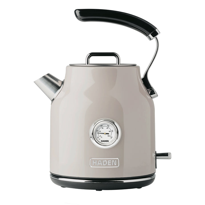 Haden Dorset 1.7 Liter Stainless Steel Electric Kettle, Beige (Open Box) - VMInnovations