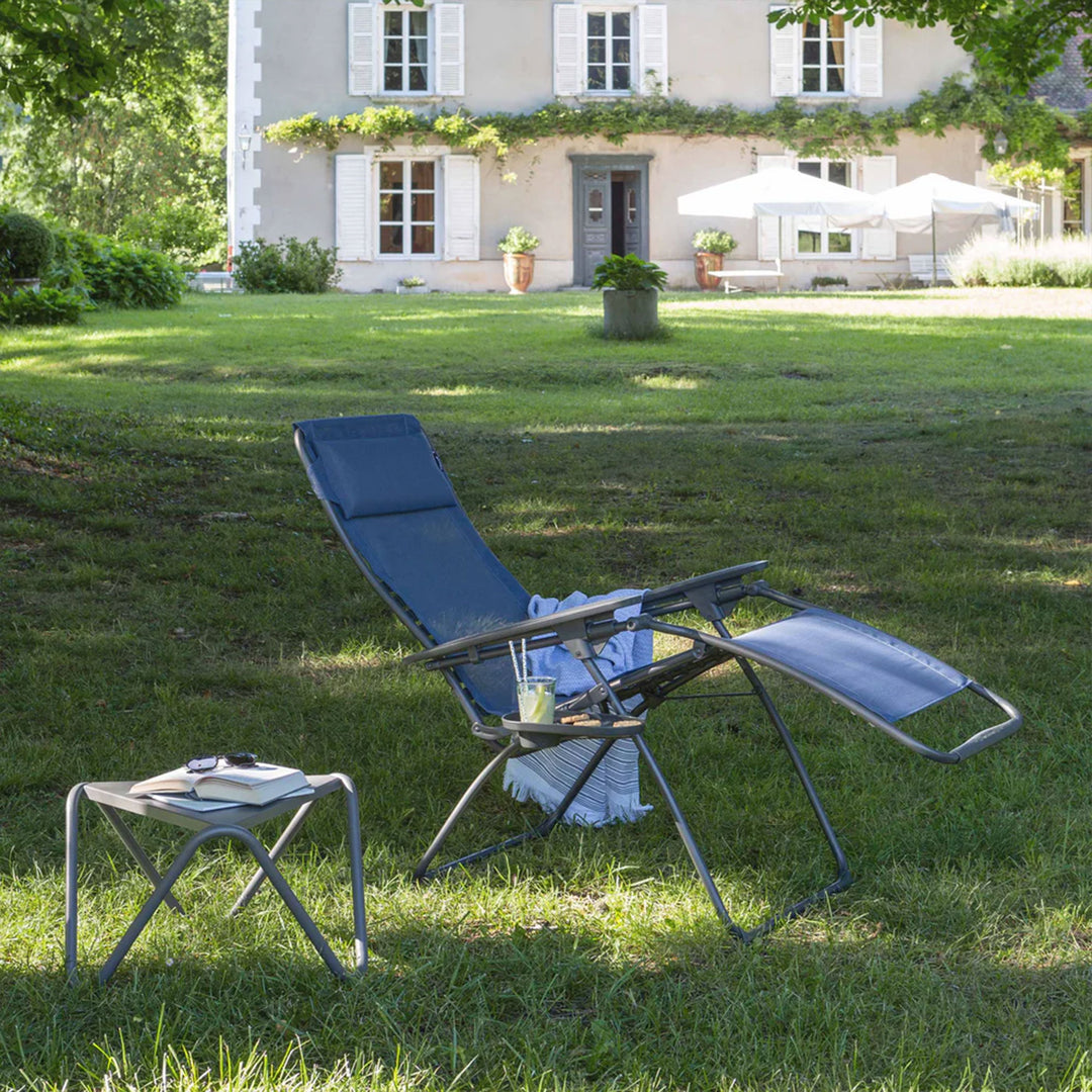 Lafuma R-Clip Batyline Iso Relaxation Zero Gravity Outdoor Lounge Recliner Ocean - VMInnovations