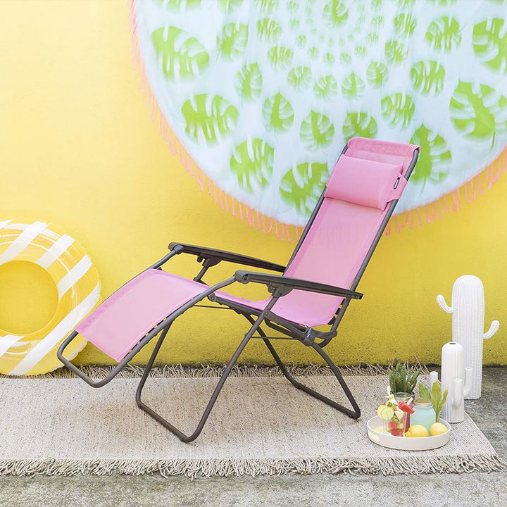 Lafuma R-Clip Batyline Iso Relaxation Zero Gravity Outdoor Lounge Recliner Ocean - VMInnovations