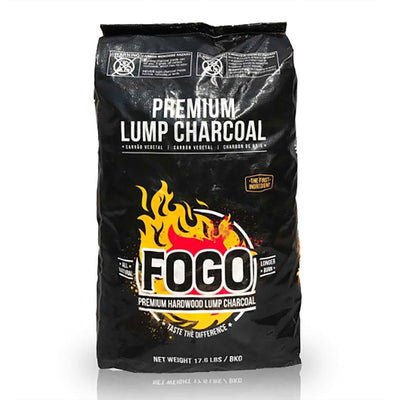 FOGO Premium Oak Restaurant All-Natural Hardwood Lump Charcoal, 17.6 Pounds
