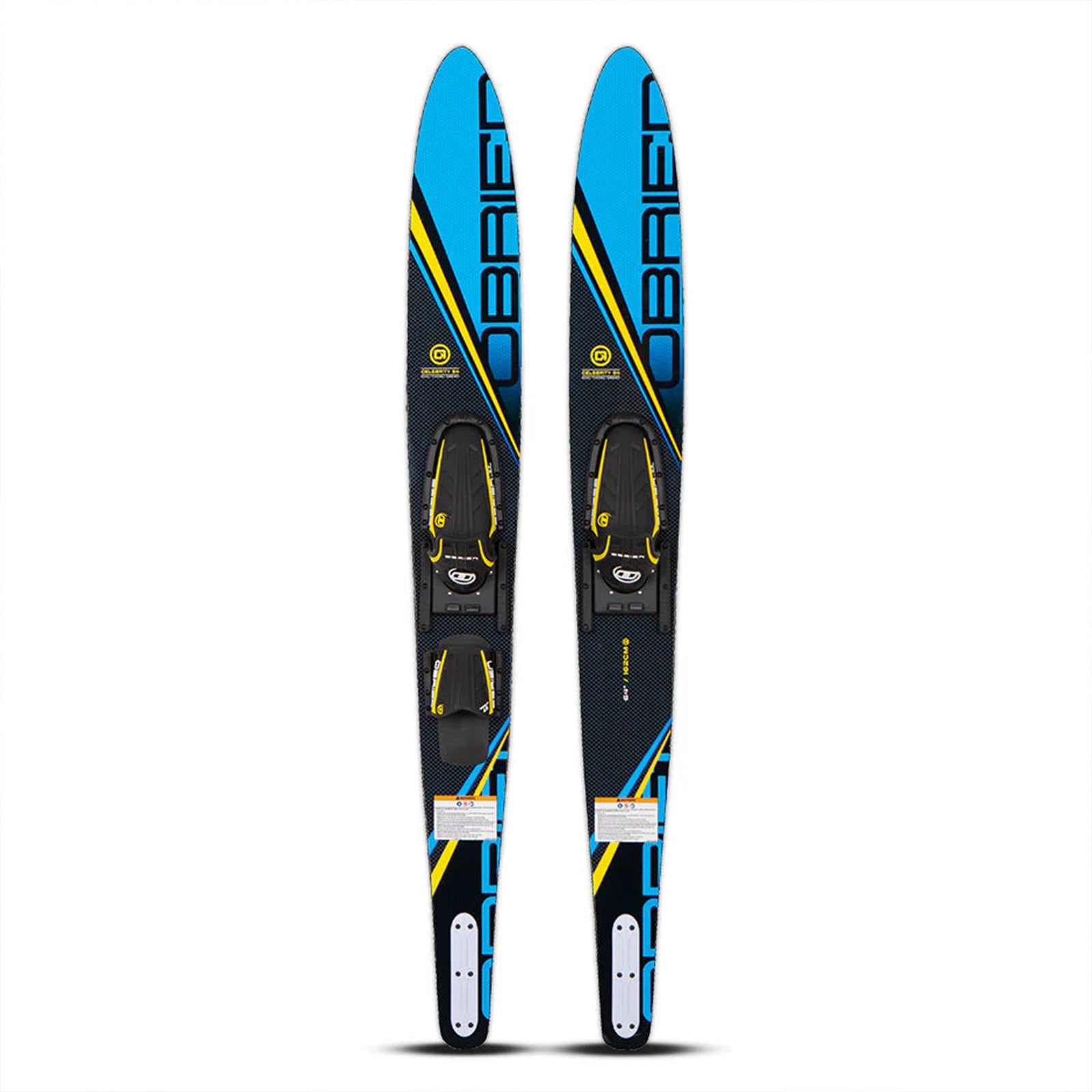 O'Brien Watersports Adult 64 inches Celebrity Water skis, Blue and Black (Used) - VMInnovations
