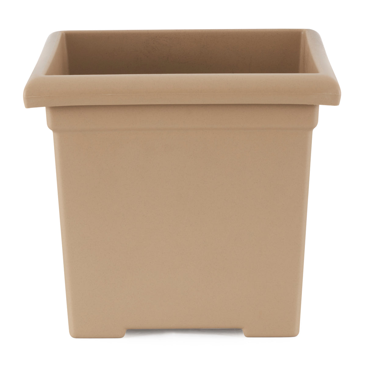 HC Companies 15.5in Square Planter & Wakefield 1lb Biochar Soil Conditioner
