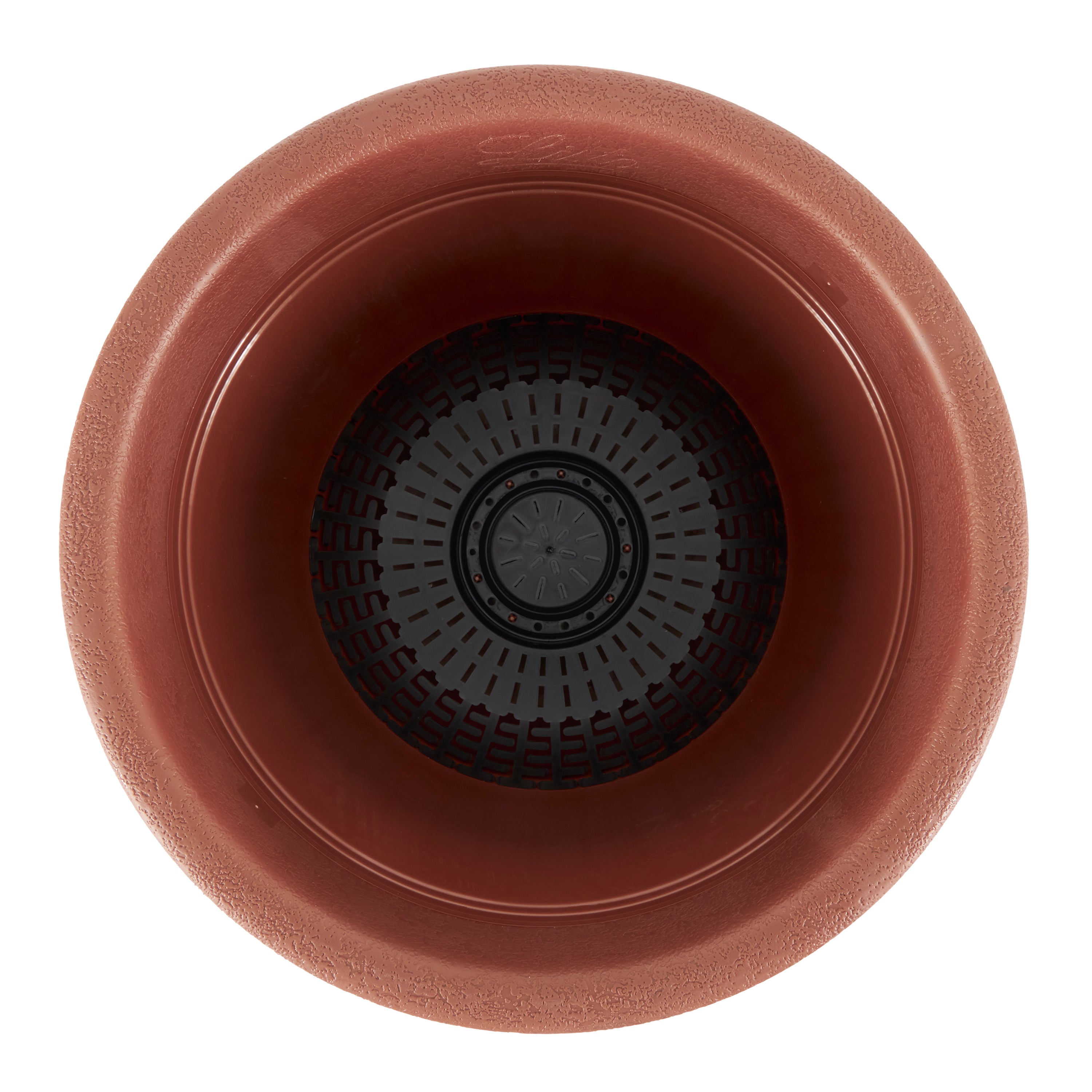 Listo 13in Sierra Planter, Rustic Redstone & Wakefield 1lb Soil Conditioner - VMInnovations