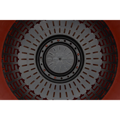 Listo 13in Sierra Planter, Rustic Redstone & Wakefield 1lb Soil Conditioner - VMInnovations