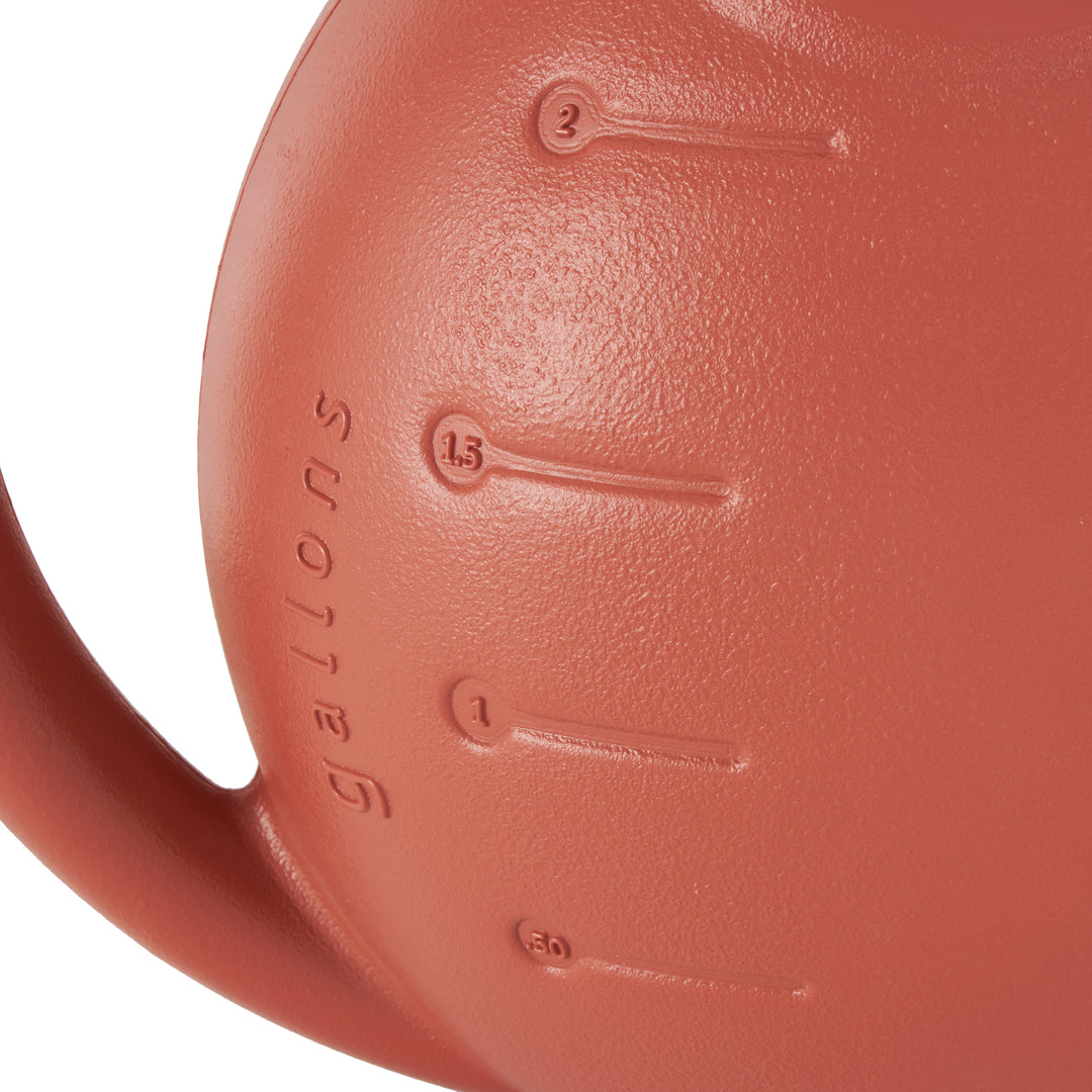 HC Companies RZ.WC2G0E35 2-Gallon Garden Large Mouth Watering Can, Terra Cotta