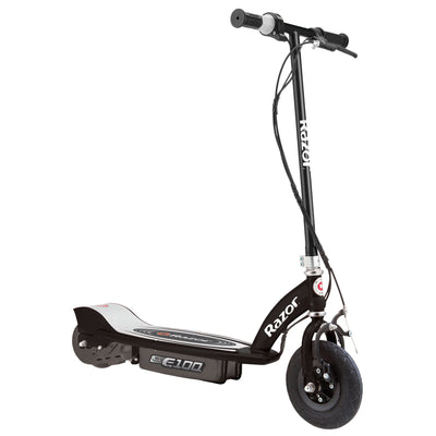 Razor E100 Kids 24 Volt Motorized Electric Powered Scooters, Black & Purple - VMInnovations