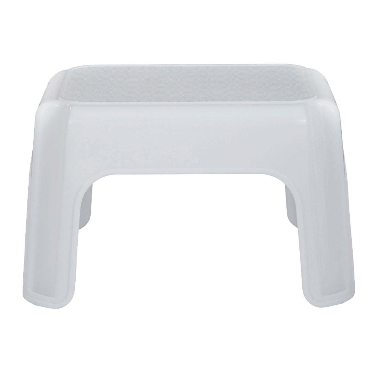 Rubbermaid Durable Roughneck Plastic Family Sturdy Small Step Stool, White(Used) - VMInnovations