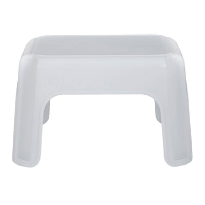 Rubbermaid Durable Roughneck Plastic Family Sturdy Small Step Stool, White(Used) - VMInnovations