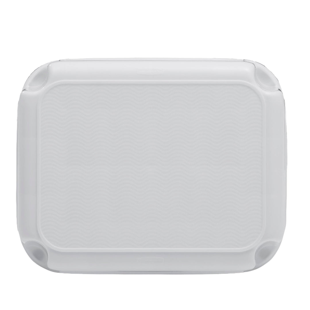 Rubbermaid Durable Plastic Step Stool w/ 300-LB Weight Capacity, White (4-Pack)