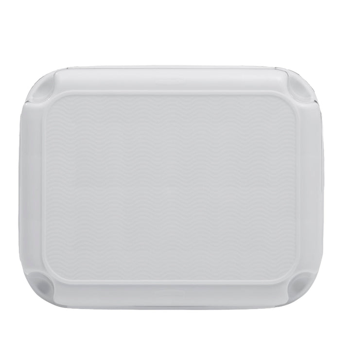 Rubbermaid Durable Plastic Step Stool w/ 300-LB Weight Capacity, White (4-Pack)