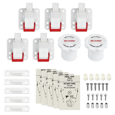 Rev-A-Shelf Rev-A-Lock Magnetic Child Safe Cabinet Security System, RAL-101-1