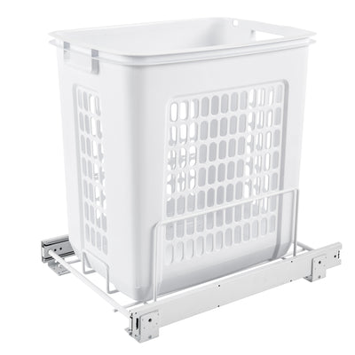 Rev A Shelf HPRV-1520 S Large 20-Inch Pullout Polymer Clothes Hamper (Open Box)