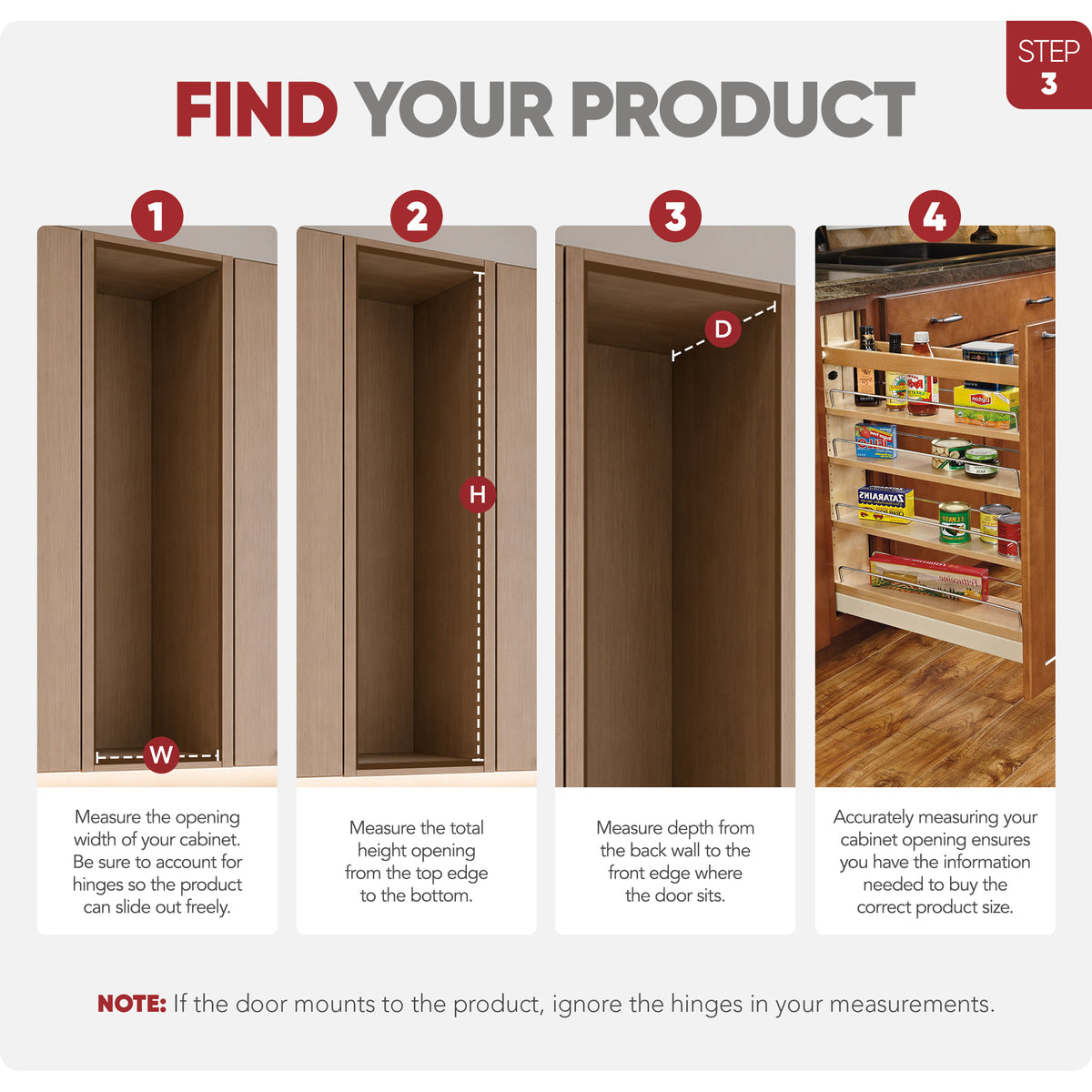 Rev-A-Shelf 5'' Pullout Kitchen Cabinet Organizer Soft-close, 448-BCBBSC-5C