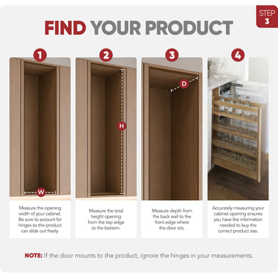 Rev-A-Shelf 448-BCSC-5C 5" Pullout Soft Close Cabinet Storage Organizer (Used)