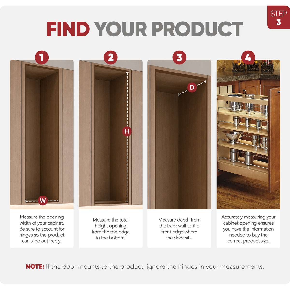 Rev-A-Shelf 8'' Pullout Kitchen Cabinet Organizer Soft-close, 448-BCBBSC-8C