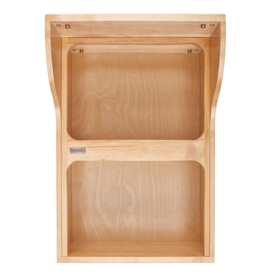 Rev-A-Shelf Double 50 Quart Pull Out Waste Trash Container, Gray (Open Box)