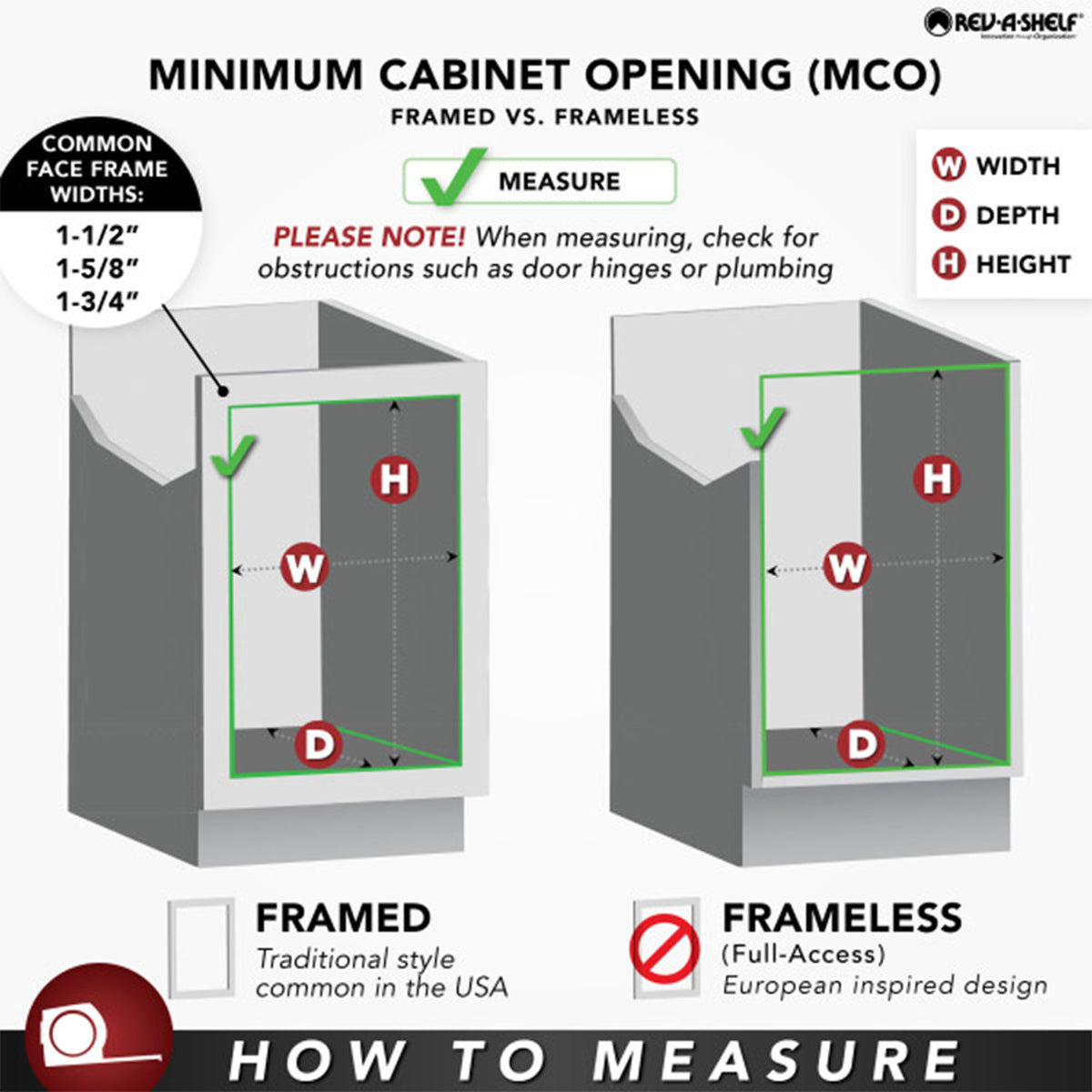 Rev-A-Shelf 5349-2150DM-2 Double 50-Quart Pull-Out Soft-Close Waste Containers (For Parts)