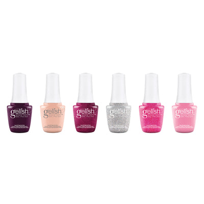 Gelish 15 mL Soak Off Gel Nail Polish Kit & Mini 9 mL Soak Off Gel Polish Set - VMInnovations