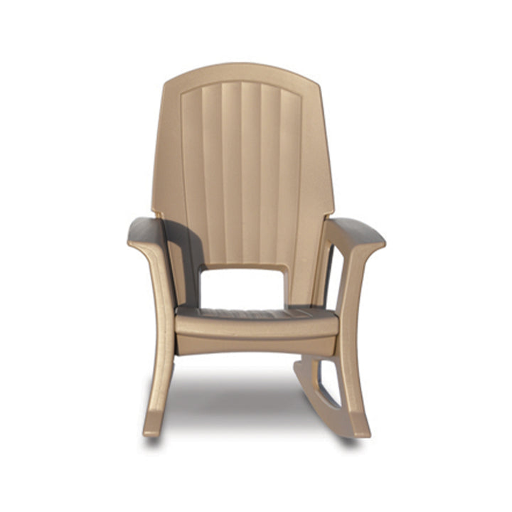Semco Plastics Rockaway Heavy Duty All-Weather Outdoor Rocking Chair (For Parts)