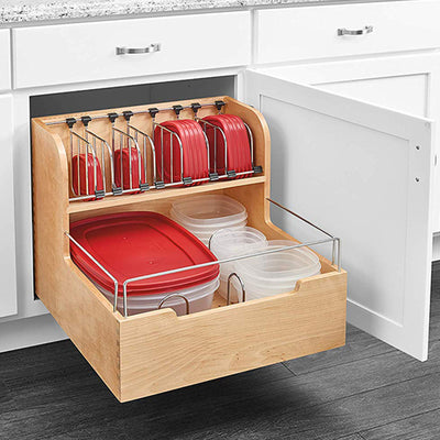Rev-A-Shelf 4FSCO-24SC-1 Food Storage Container Organizer Soft Close  (Used)