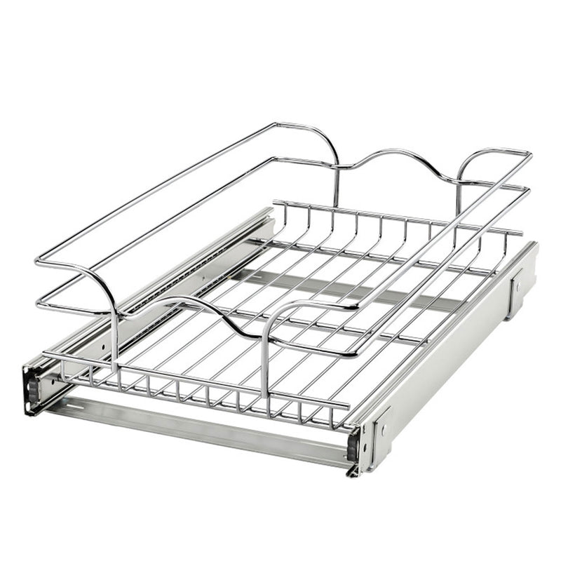 Rev-A-Shelf Kitchen Cabinet Pullout Shelf Organizer, 12 x 20 In, 5WB1-1220CR-1