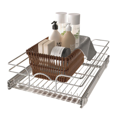 Rev-A-Shelf 5WB1-1520CR-1 15"x20" Single Wire Basket Pull Out Organizer (Used)