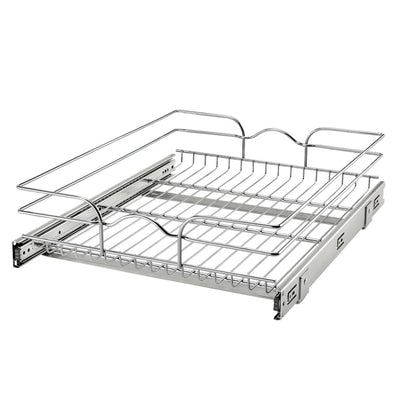 Rev-A-Shelf 5WB1-1822CR-1 18" x 22" Single Cabinet Pull Out Wire Basket (Used)
