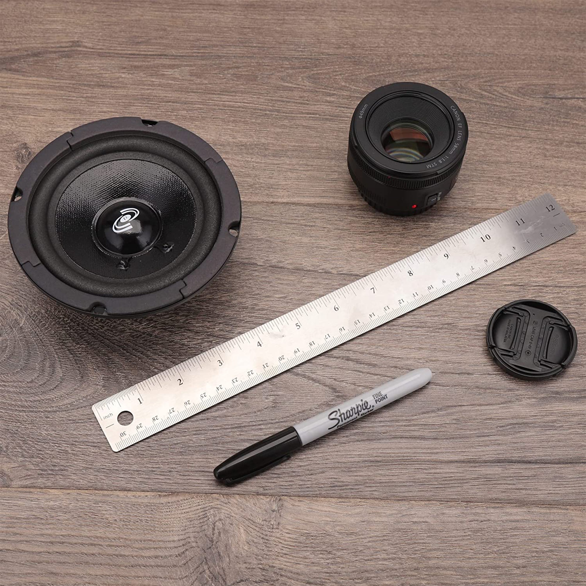 Pyle Pro 5" 200W 8 Ohms Mid Bass Mid Range Car Speaker Woofer Driver, 2 Pack - VMInnovations