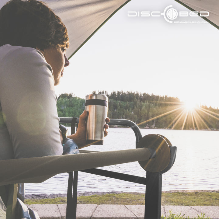 Disc-O-Bed XL Cam-O-Bunk Bench Bunked Camping Cot with Organizers (For Parts) - VMInnovations