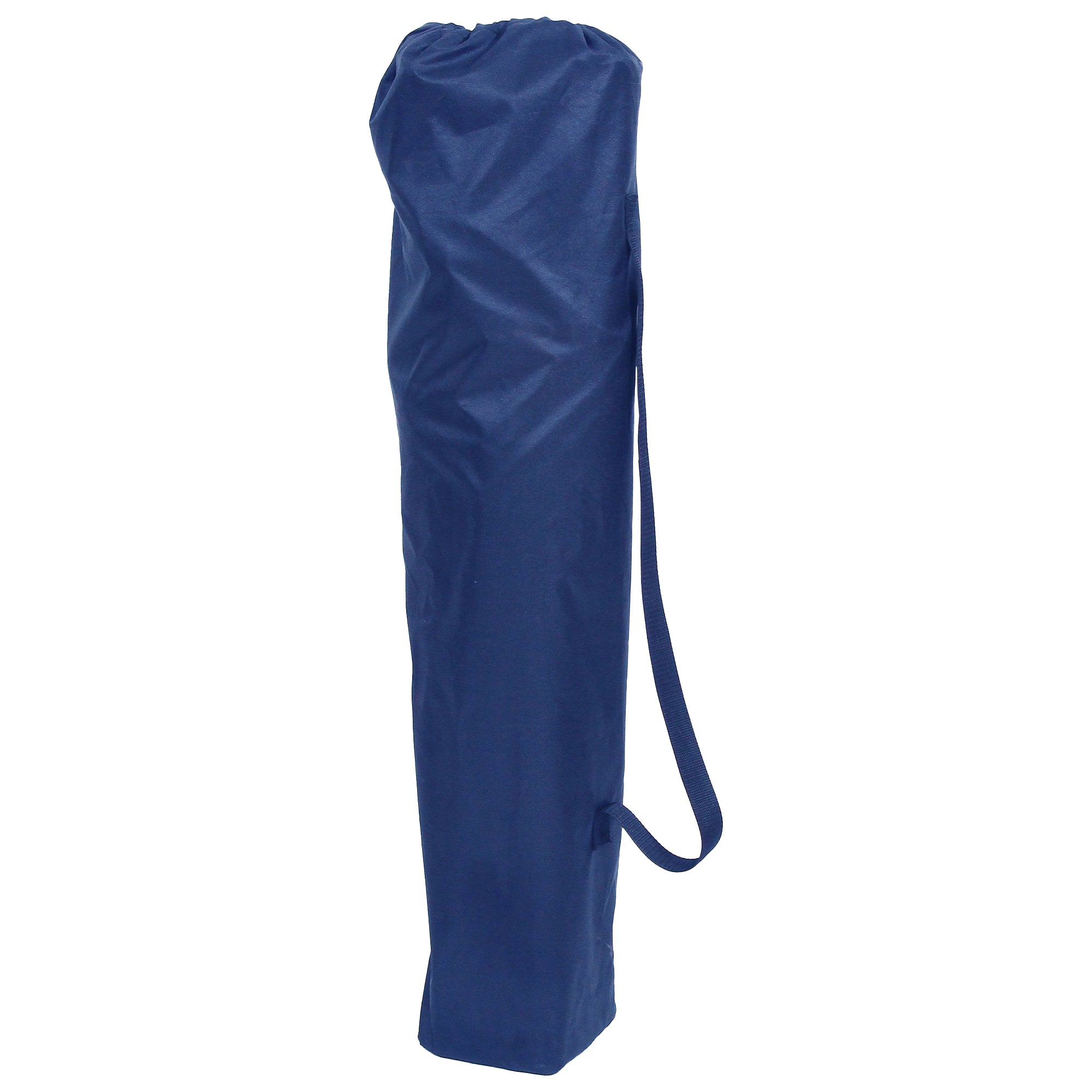 Kamp Rite Folding Camp Chair w/ 2 Cupholders & Detachable Footrest, Blue