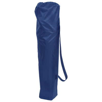 Kamp Rite Folding Camp Chair w/ 2 Cupholders & Detachable Footrest, Blue