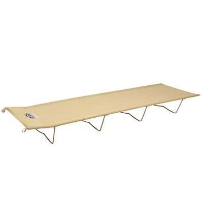 Kamp-Rite Economy 84x53x40 Inch Light Backpacking Camping Bed Cot, Tan (Used)