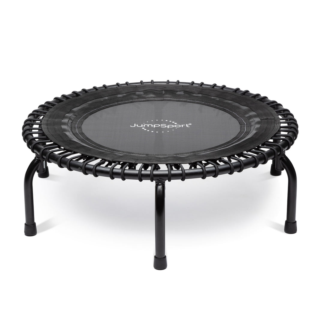 JumpSport 350 Lightweight 39" Fitness Trampoline, Black w/White Frame(For Parts)