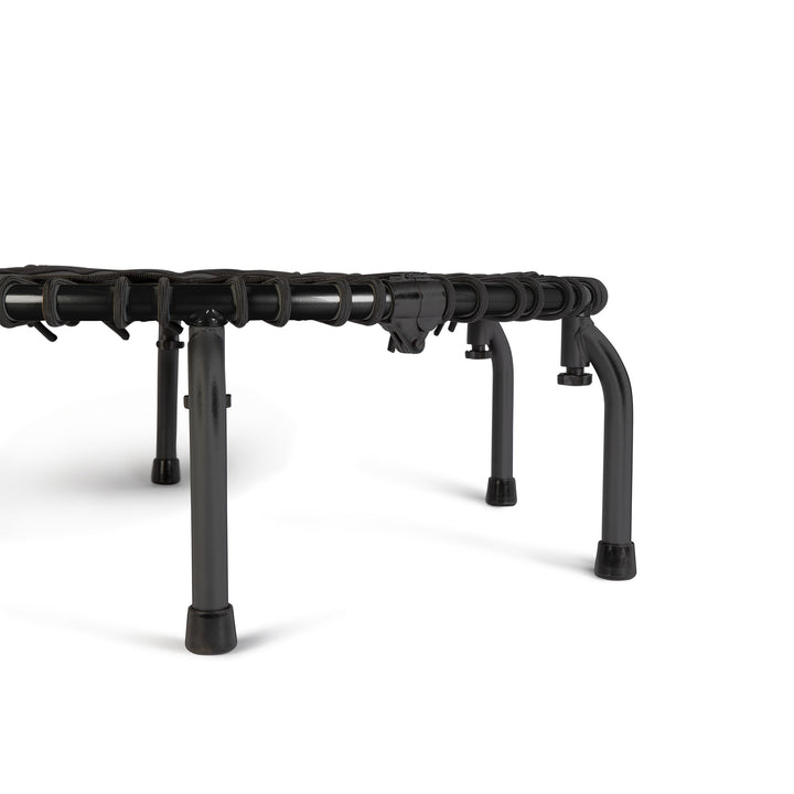JumpSport 350f Indoor Lightweight 39-Inch Folding Fitness Trampoline, Black