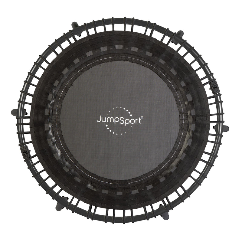 JumpSport 350f Indoor Lightweight 39-Inch Folding Trampoline, Black (Open Box)